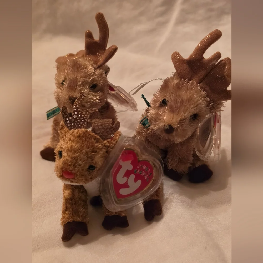 46 Ty Beanie Babies Chrismas Ornaments "The Jingle Beanies" Collection - Picture 6 of 9